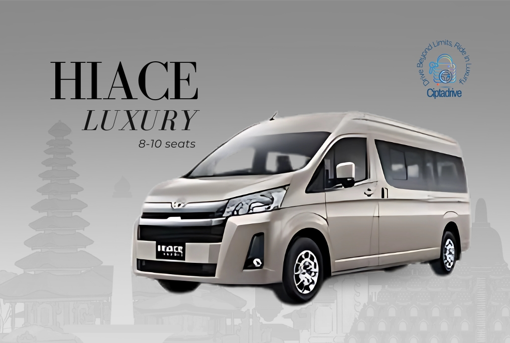 Ciptadrive Premium Rental Hiace Premio Luxury Jabodetabek