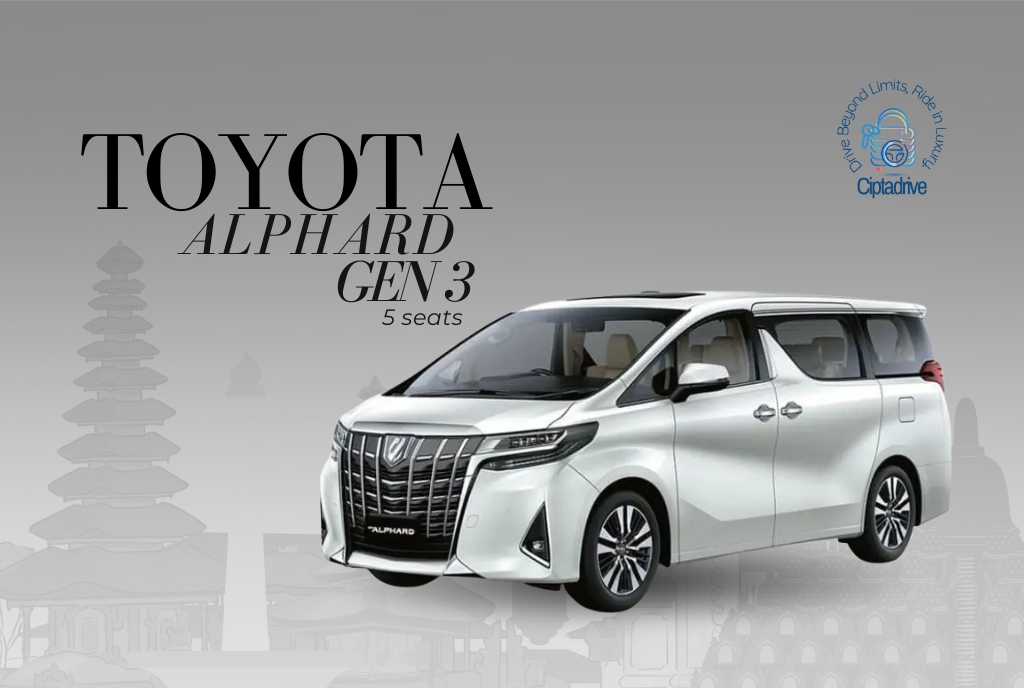Alphard Gen 3- Premium Car Rental Driver